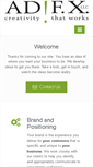 Mobile Screenshot of adfxllc.com